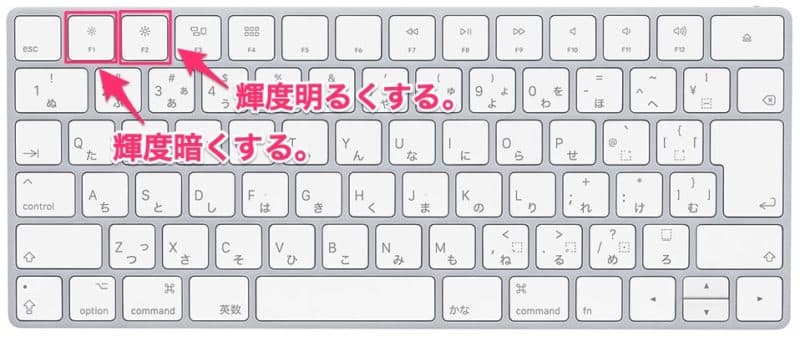 Macで画面の明るさを設定する方法 Tamoc